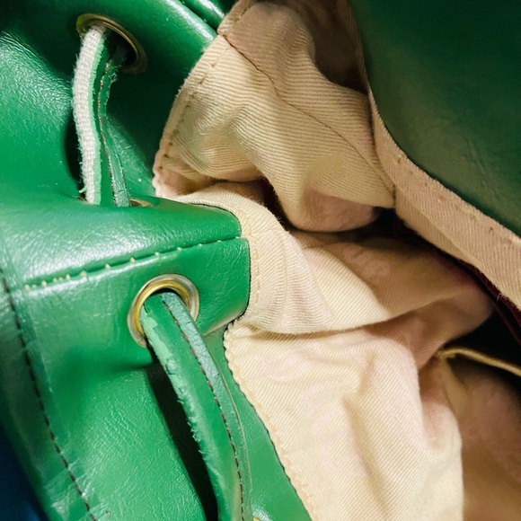 Juicy Couture pink and green university Backpack - Picture 6 of 12